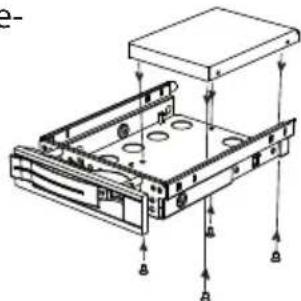 MEDION Erazer X87087 (MD 34626) - Einbau einer 2.5"-SSD-Platte in einen 2.5"/3.5"-Wechselrahmen - 1