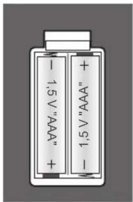 MEDION LIFE E71015 (MD 83702) - Batterien in die Fernbedienung einlegen - 1