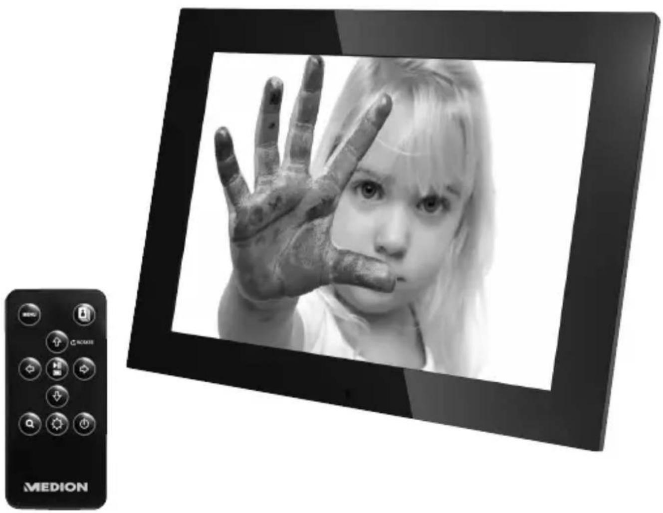 MEDION LIFE E76031 (MD 83317) - 20,38 cm/8" Digitaler Design Bilderrahmen - 1