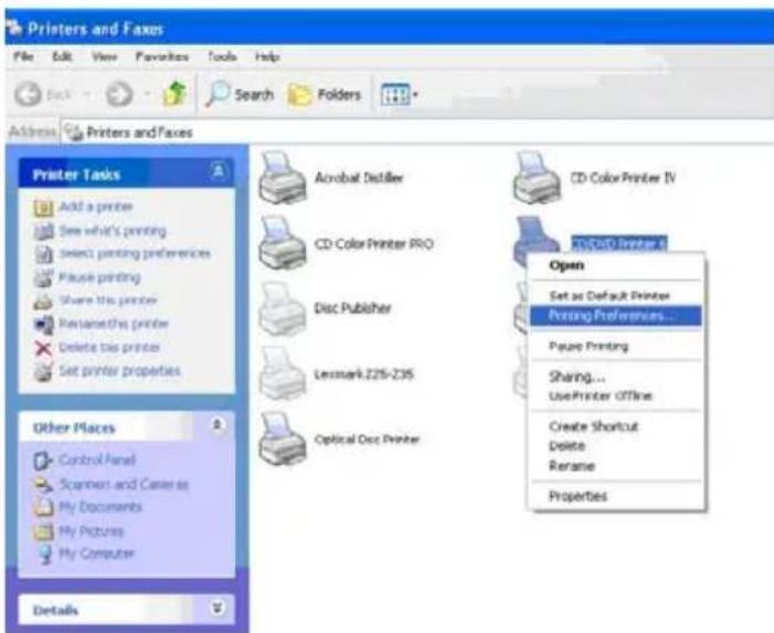 PRIMERA Signature Z6 - SETTING UP THE PRINTER DRIVER - 1
