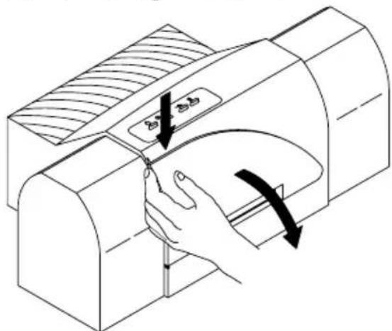 PRIMERA Signature Z6 - INSTALLING THE INK CARTRIDGES - 1