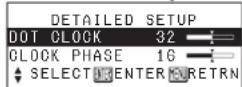 PANASONIC PT-P1SDU - DETAILED SETUP - 1
