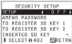 PANASONIC PT-P1SDU - Menu screens - 6