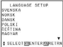 PANASONIC PT-P1SDU - Menu screens - 9