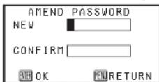 PANASONIC PT-P1SDU - AMEND PASSWORD - 1