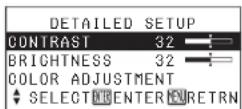PANASONIC PT-P1SDU - DETAILED SETUP - 1