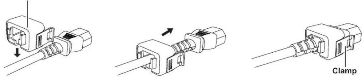 PANASONIC PT-VX505NU - Power cord holder - 1