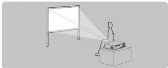 PANASONIC PT-VX505NU - Projection method - 1