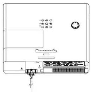 PANASONIC PT-VX505NU - Turning On the Projector - 1