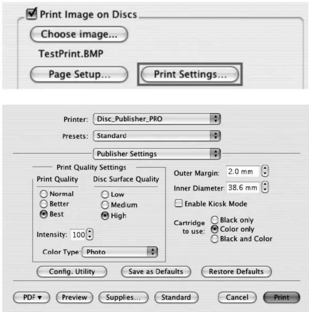 PRIMERA Bravo Pro - PRINTER OPTIONS - 1