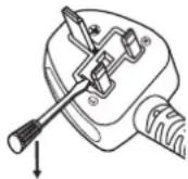 PANASONIC PT-FZ570U - IMPORTANT: THE MOULDED PLUG - 1