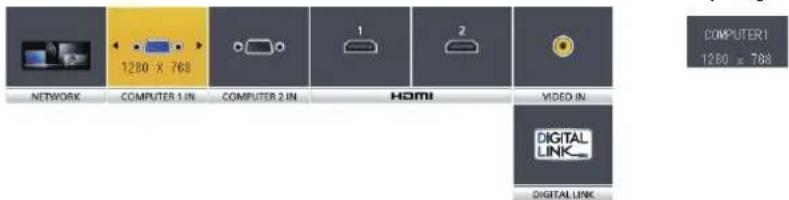PANASONIC PT-FZ570U - 2) Press the  button again. - 1