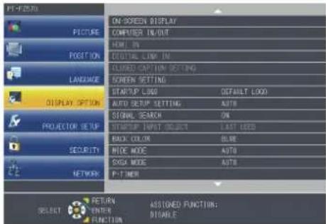 PANASONIC PT-FZ570U - button - 2