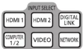 PANASONIC PT-FZ570U - Selecting the input signal - 1