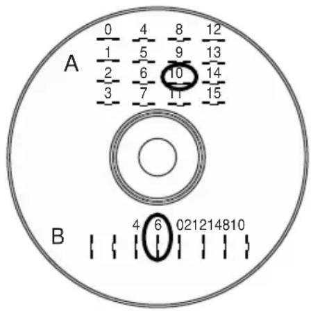 PRIMERA Bravo II - Alignment Calibration Print - 1