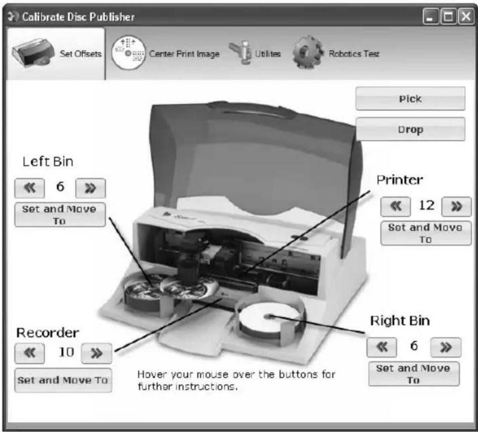 PRIMERA Bravo II - CALIBRATION UTILITY/ROBOTICS TESTING (PC) - 3