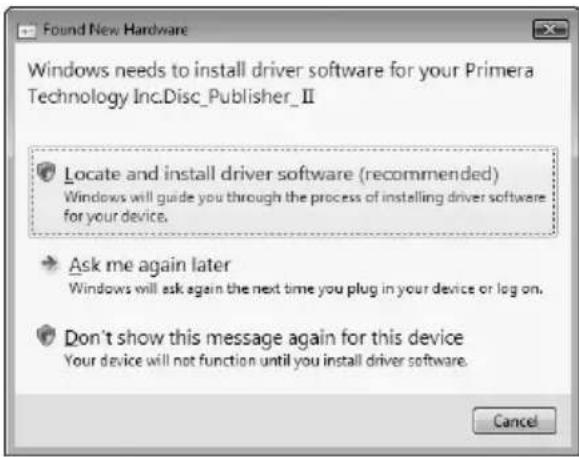 PRIMERA Bravo II - If you are using a PC: - 2
