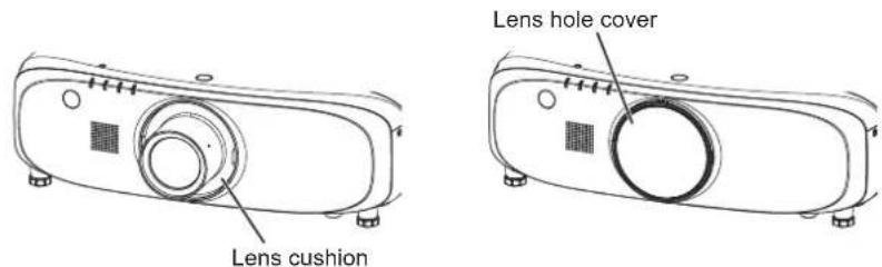 PANASONIC PT-EZ580L - Cautions when transporting - 1