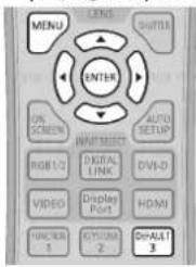 PANASONIC PT-EZ580L - [SIGNAL LIST] menu - 1