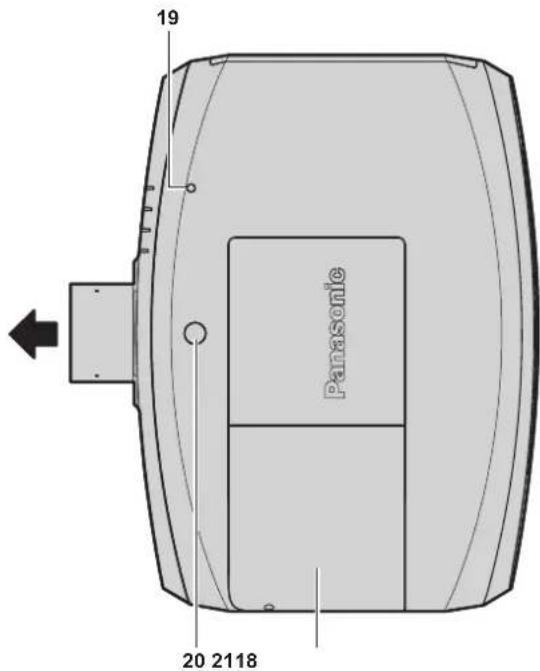 PANASONIC PT-EZ580L - Keep your hands and other objects away from the air exhaust port. - 3