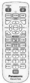 PANASONIC PT-EZ580L - Wireless/wired remote control unit <1> - 1