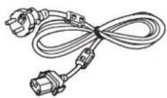 PANASONIC PT-EZ580L - Power cord - 1