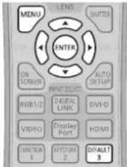 PANASONIC PT-EZ580L - [ADVANCED MENU] menu - 1