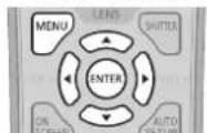 PANASONIC PT-EZ580L - [DISPLAY LANGUAGE] menu - 1
