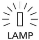 PANASONIC PT-EZ580L - When to replace the lamp unit - 1