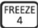 PANASONIC PT-EZ580L - Using the freeze function - 1
