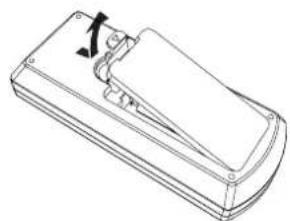 PANASONIC PT-VW345NZ - To remove the battery - 1