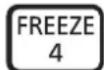 PANASONIC PT-EX620U - Using the freeze function - 1
