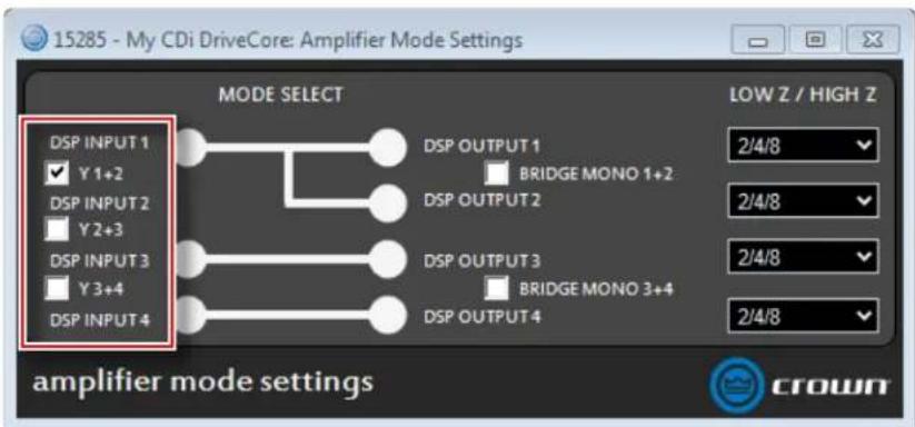 CROWN CDi DriveCore 4|1200 - Cascading Inputs - 1