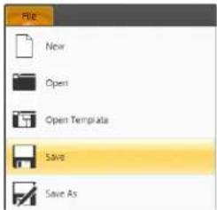 CROWN CDi DriveCore 4|1200 - To save a Venue file in Audio Architect: - 1