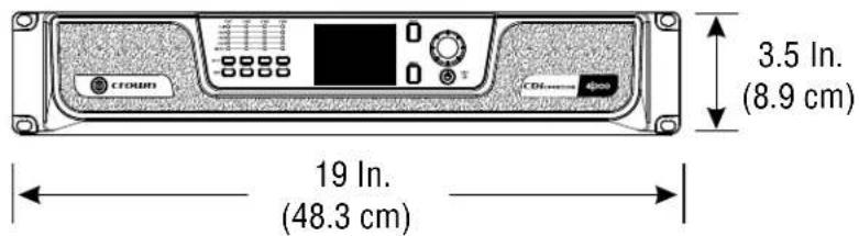 CROWN CDi DriveCore 4|1200 - Dimensions - 4