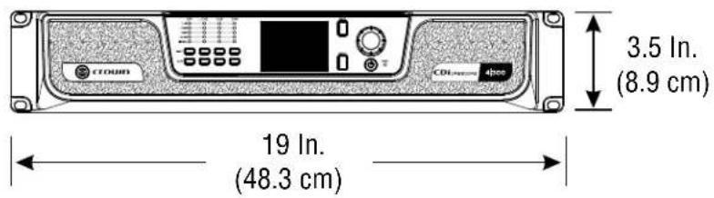 CROWN CDi DriveCore 4|1200 - Dimensions - 2