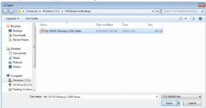 CROWN CDi DriveCore 4|1200 - To open a preset or device file in Audio Architect: - 4