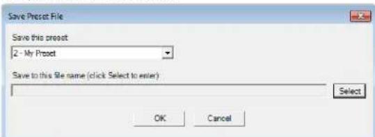 CROWN CDi DriveCore 4|1200 - To save a preset or device file in Audio Architect: - 3