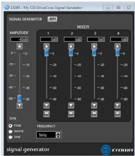 CROWN CDi DriveCore 4|1200 - Available options/parameters: - 2
