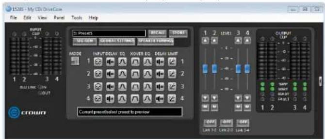 CROWN CDi DriveCore 4|1200 - To program a Contrio Ethernet wall controller: - 11