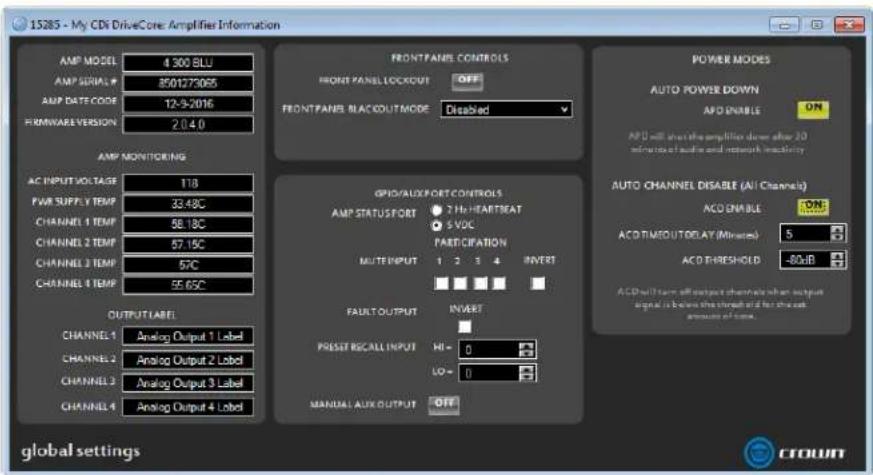 CROWN CDi DriveCore 4|1200 - Power Modes - 2