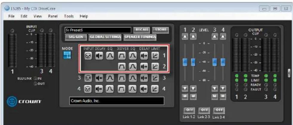 CROWN CDi DriveCore 4|1200 - Cascading Inputs - 2
