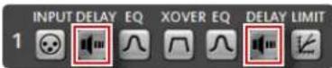 CROWN CDi DriveCore 4|1200 - Input/Output Delay Panels - 1