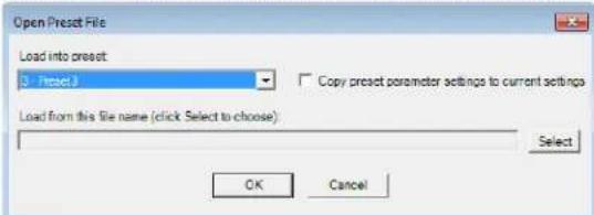 CROWN CDi DriveCore 4|1200 - To open a preset or device file in Audio Architect: - 3