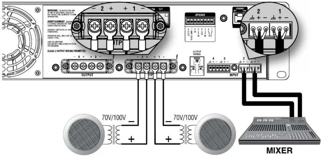 CROWN CDi DriveCore 4|1200 - Dual Mode, High Z (70Vrms/100Vrms) - 2