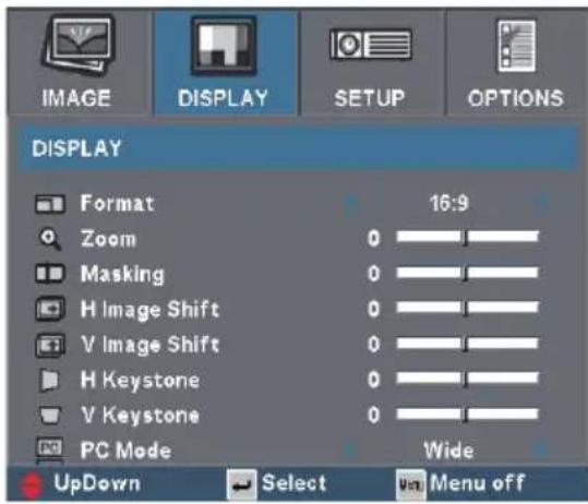 OPTOMA EP1690 - User Controls - 1
