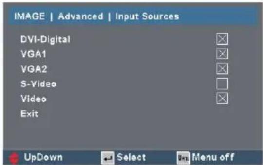 OPTOMA EP1690 - Input Source - 1