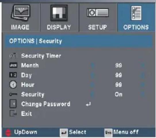 OPTOMA EP1690 - User Controls - 1