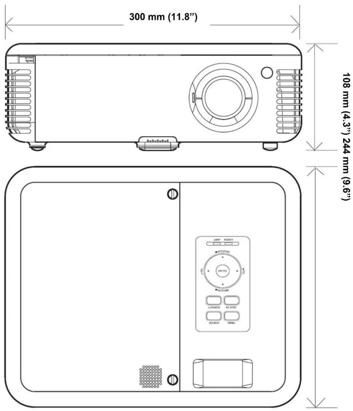 OPTOMA EP772 - Timing Mode Table - 1