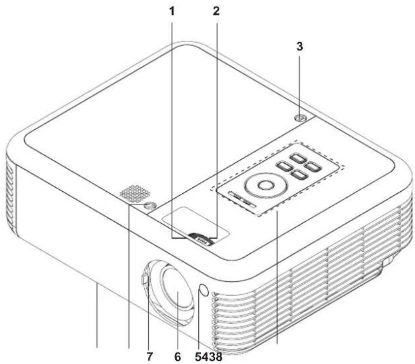 OPTOMA EP772 - Front-right View - 1